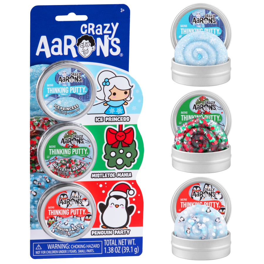 Christmas 2" Fidget Three Pack D9